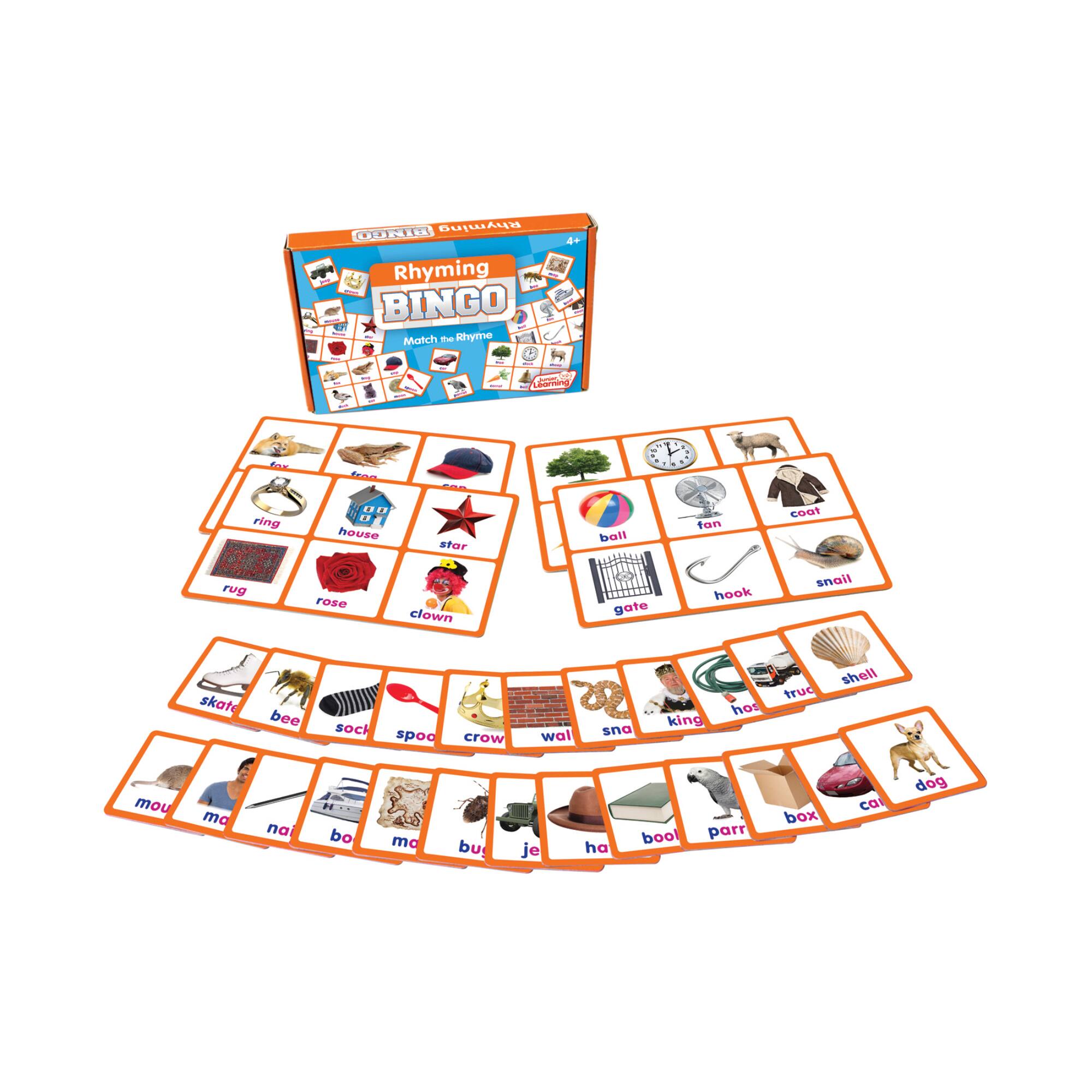 Junior Learning® Rhyming Bingo Learning Educational Game
